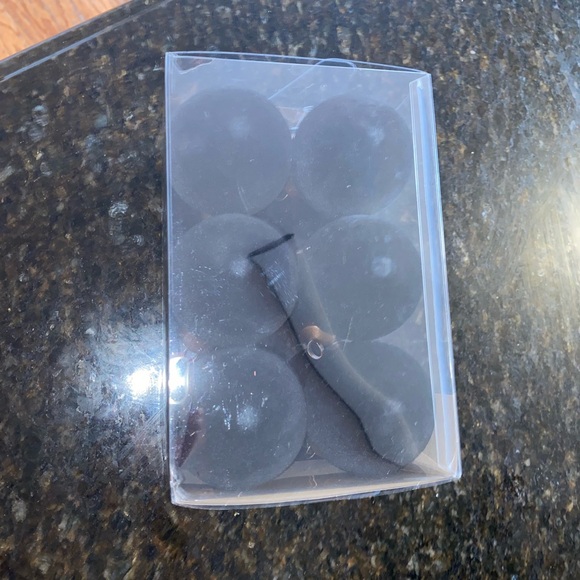 Viral black flocked ornaments hobby lobby 2024 NWT - Picture 2 of 2